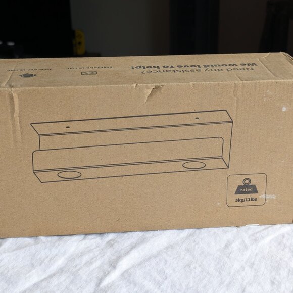 NIB VIVO Under Desk Cable Management tray DESK-AC06-1C metal office storage - Picture 6 of 10